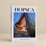 Modern Tower Architecture Slim Decorative Book