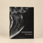 Ocean Wave Black Decorative Book