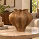 Dark Bronze Pomegranate Sculpture
