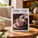 Coffee Cup Slim Decorative Book