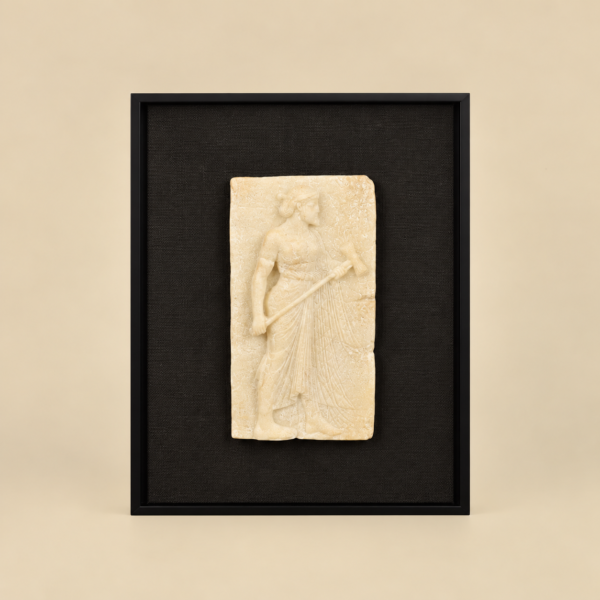 Framed Classical Figure Relief Wall Art