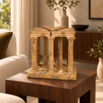 Roman Temple Ruin Column Sculpture