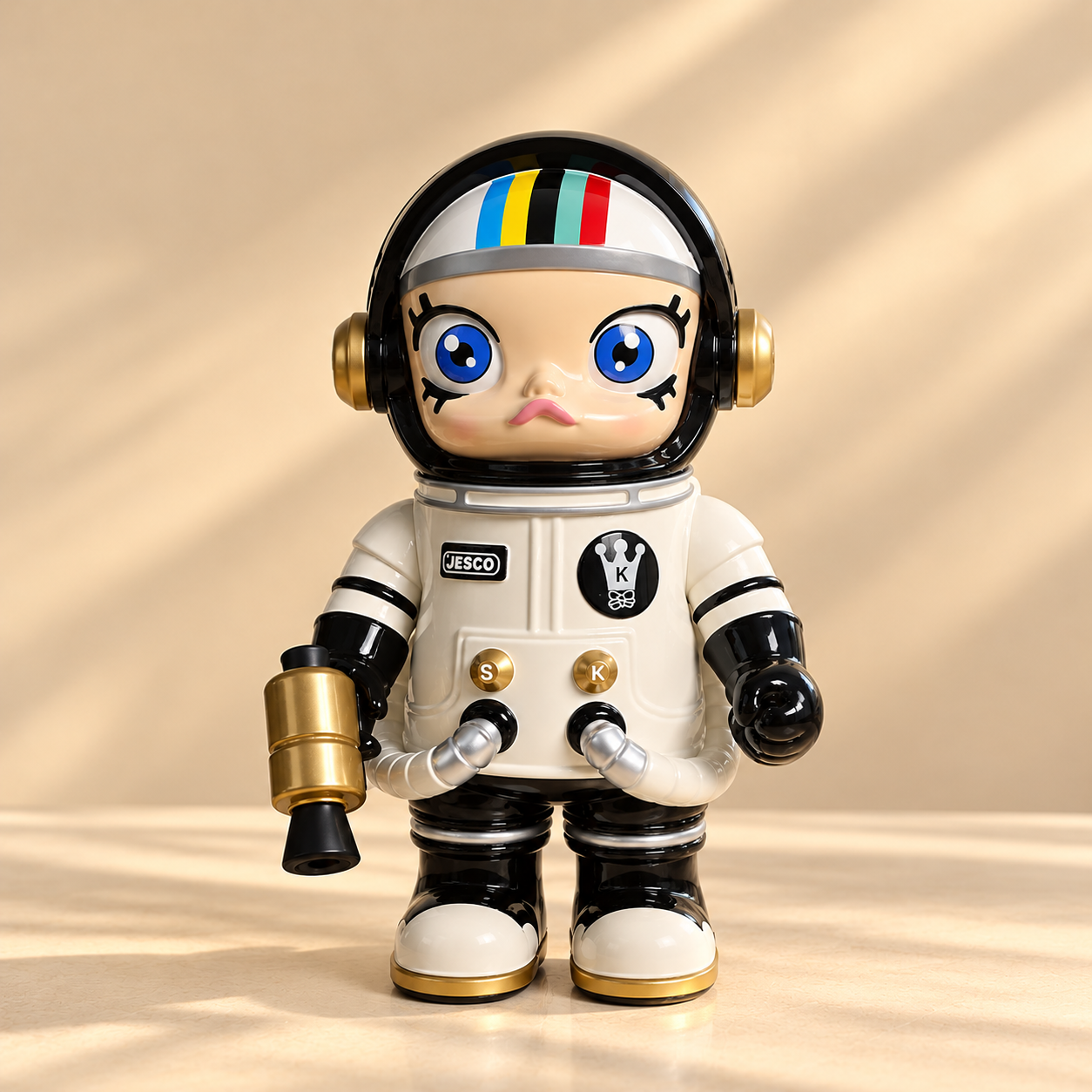 Astronaut Girl Resin Collectible Figure