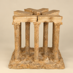 Roman Temple Ruin Column Sculpture
