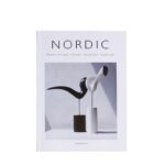 Nordic Sculpture Black and White Decorative Book