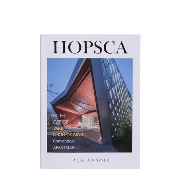 Modern Tower Architecture Slim Decorative Book