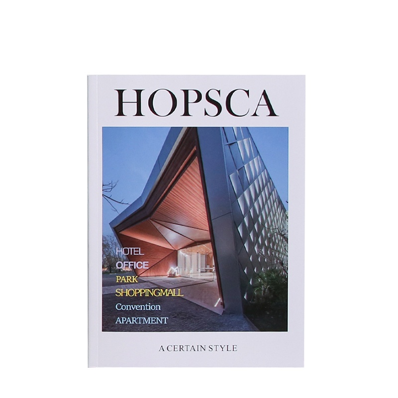 Modern Tower Architecture Slim Decorative Book