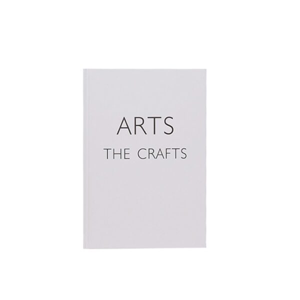 White Arts and Crafts Compact Decorative Book