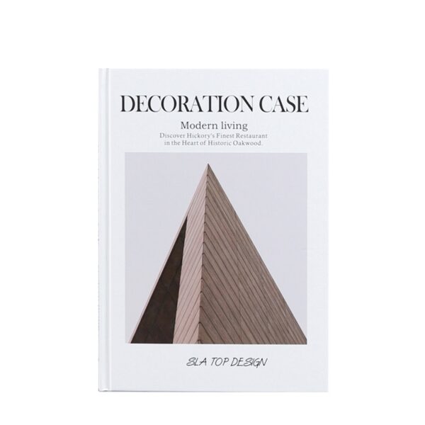 Timber A-Frame Architecture Decorative Book
