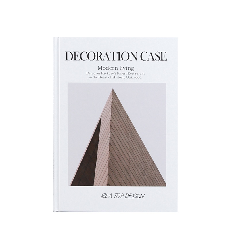 Timber A-Frame Architecture Decorative Book