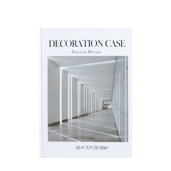 Minimalist Light Corridor Decorative Book