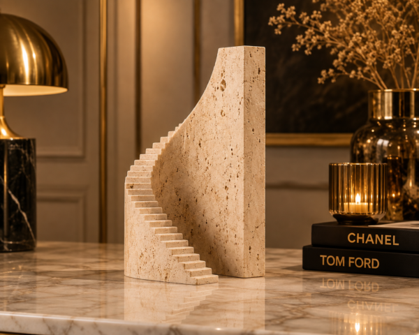 Natural Marble Staircase Arch Sculpture