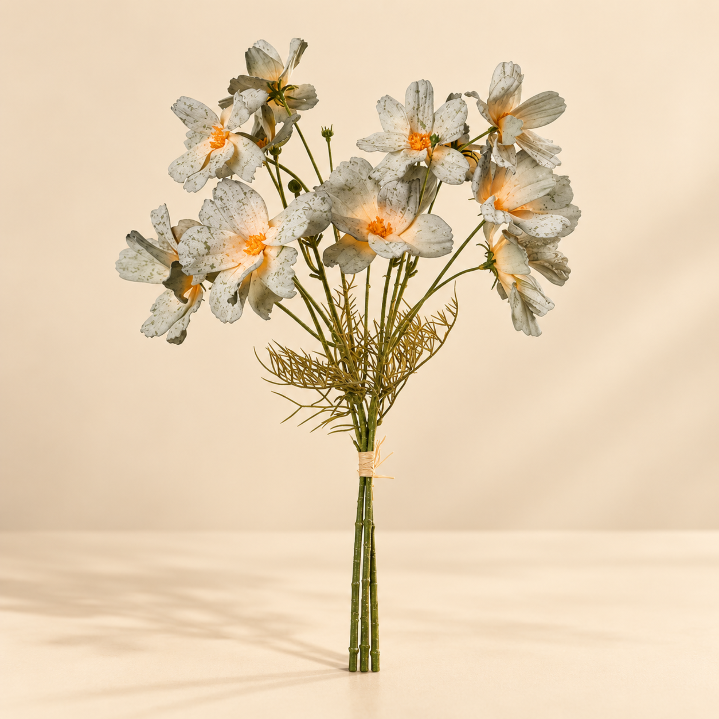 Artificial Blue-Grey Wildflower Branch