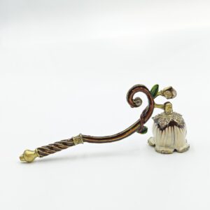 Brass Candle Snuffer with Lily Bell