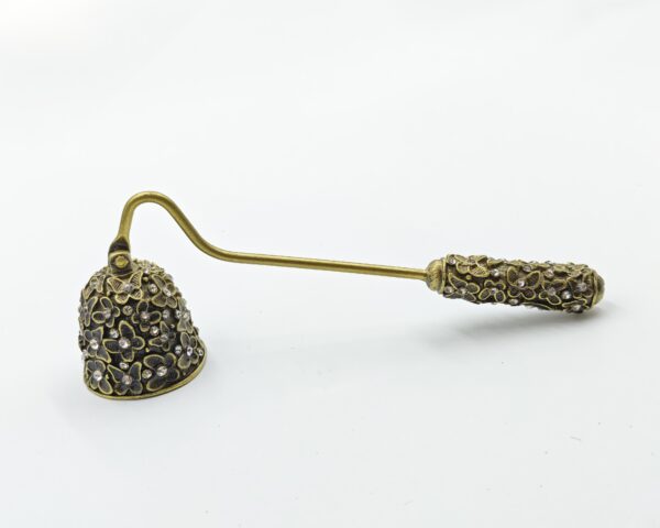 Leaf Bell Brass Candle Snuffer