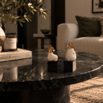 White Crystal and Gold-Tone Squirrel Sculpture