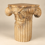 Ionic Column Capital Stone Resin Sculpture