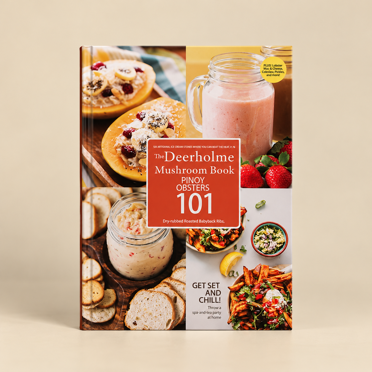 Pastry and Baking Slim Decorative Book