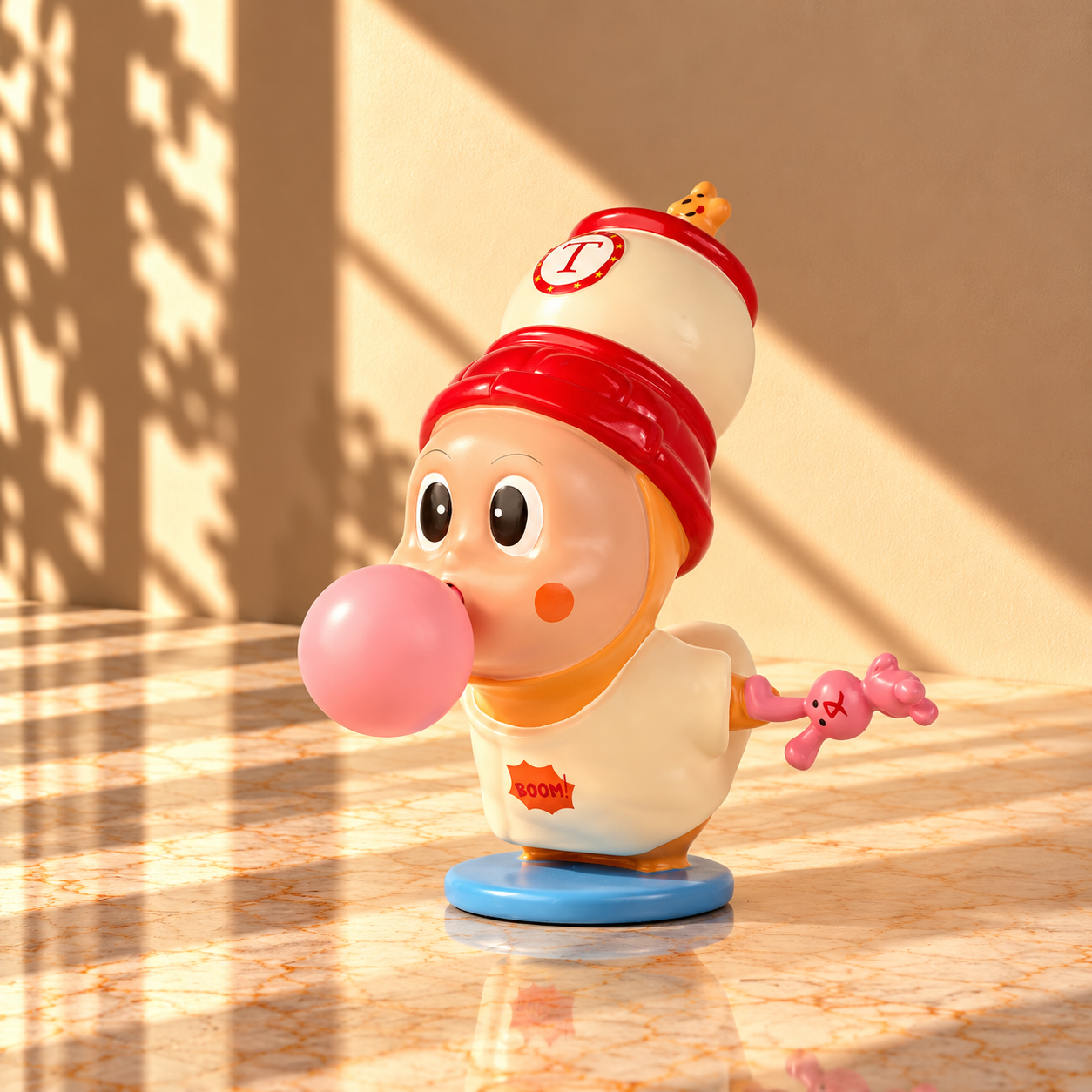 Bubble Gum Chef Kid Resin Collectible Figure