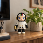 Astronaut Girl Resin Collectible Figure