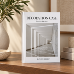 Minimalist Light Corridor Decorative Book