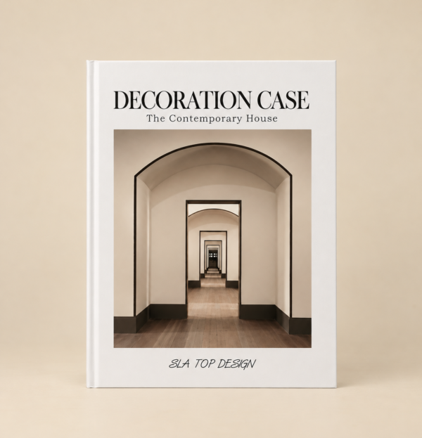 Sepia Arched Doorways Decorative Book
