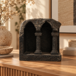 Charcoal Double Arch Ruin Sculpture