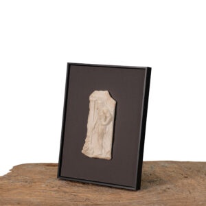 Framed Classical Figure and Column Relief Wall Art