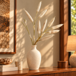 Artificial Ivory Seed Grass Stem