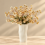 Artificial Cream Wildflower Bunch